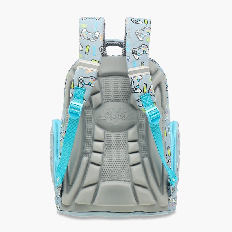 Skylar Gamer Print Backpack for Kids - Image 4